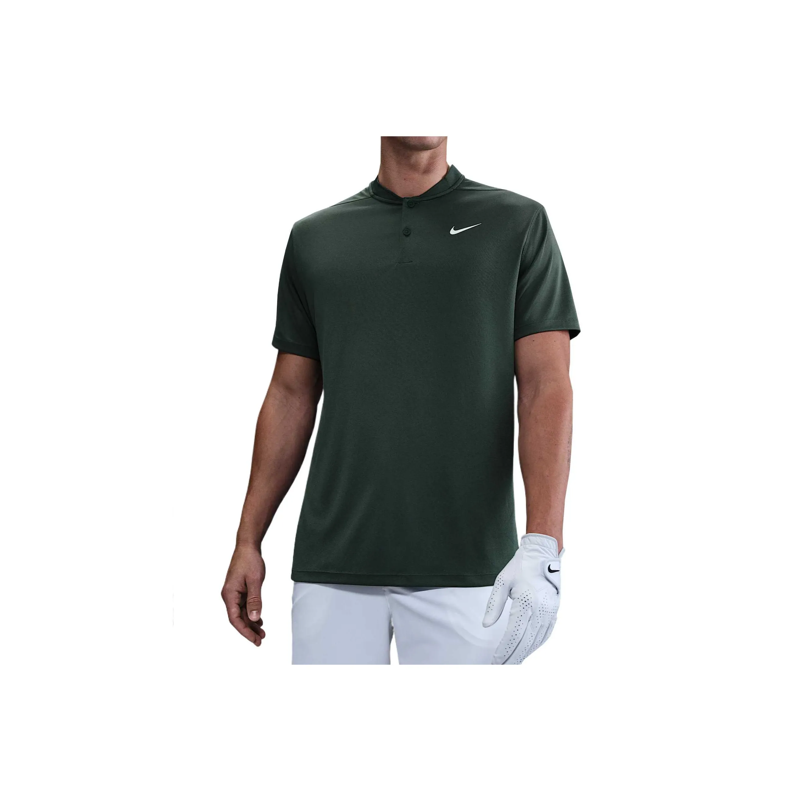 Nike Dri FIT Victory Golf Clothing Men Vintage Green/White 338