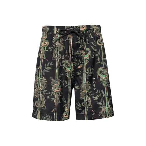 Maharishi Черные Мужские Повседневные Шорты