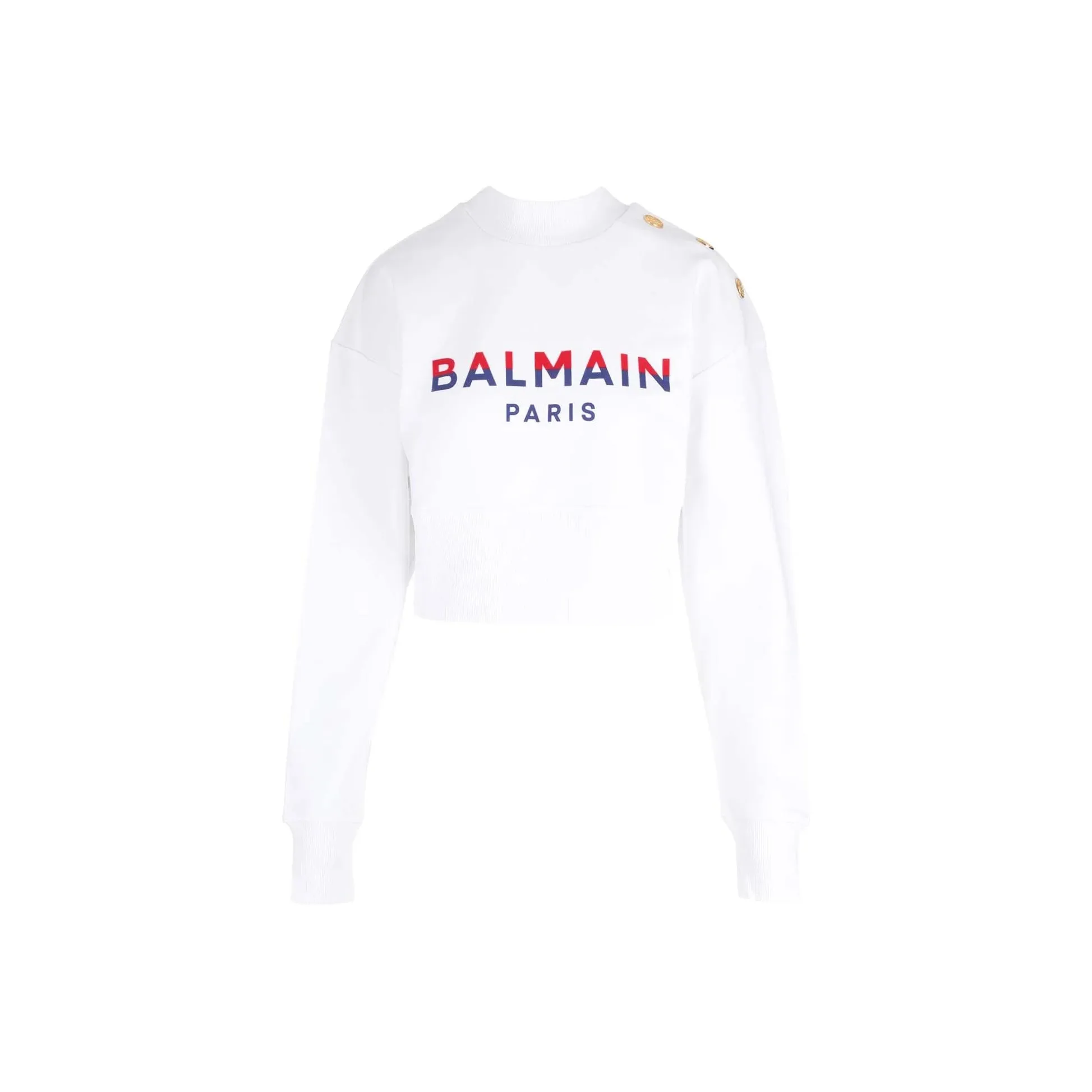 BALMAIN Белый Женские Свитшоты