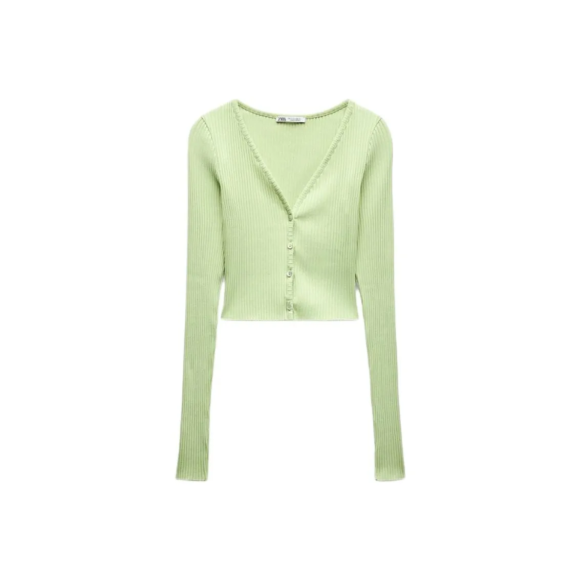 ZARA Зеленый Женский Трикотаж