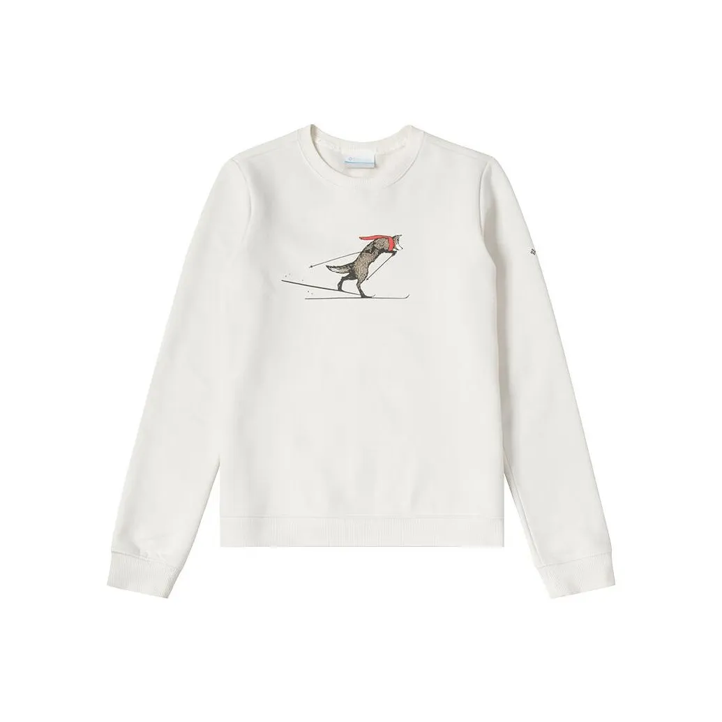 Columbia Белый Женские Свитшоты