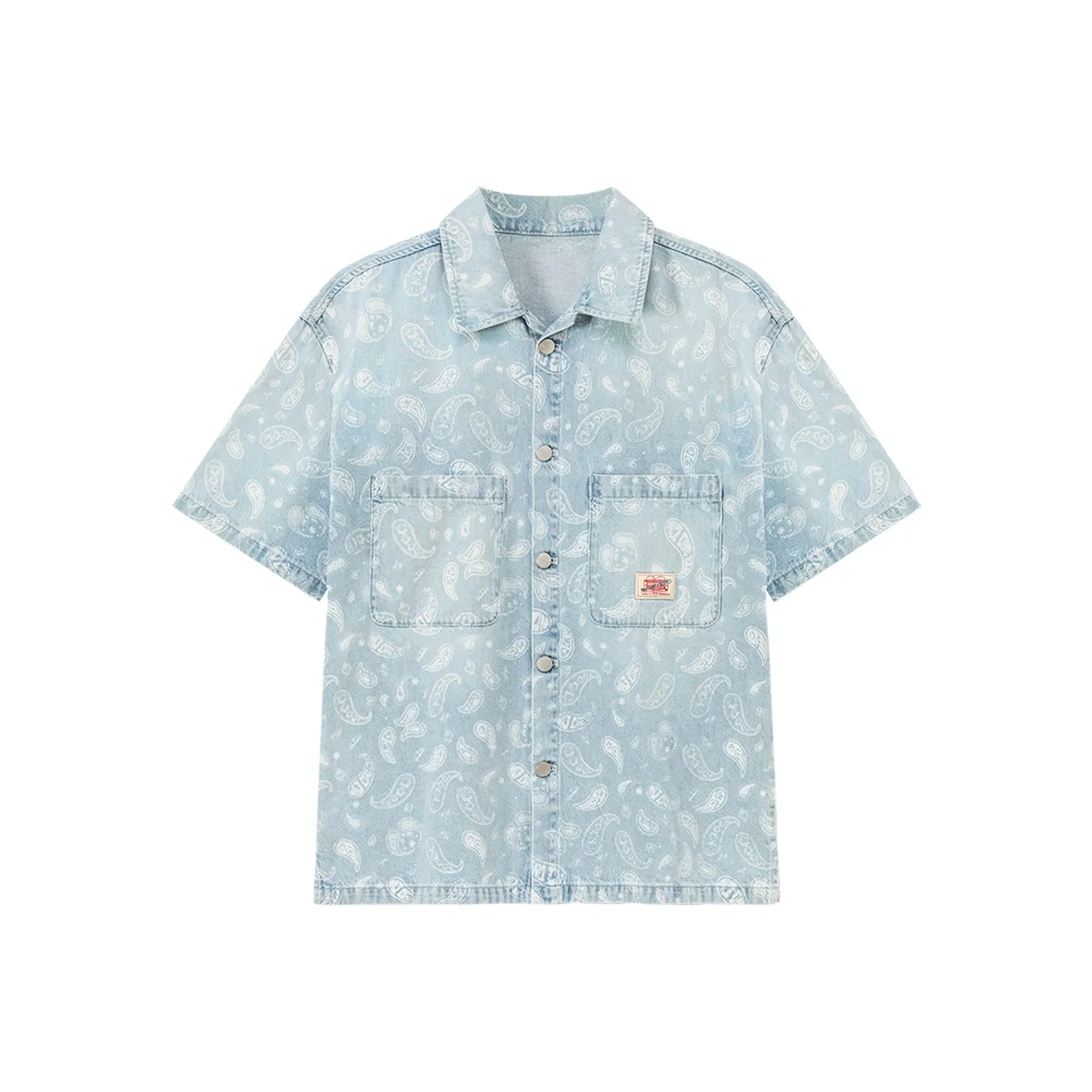 NO ONE ELSE Shirt Unisex Light Denim Blue