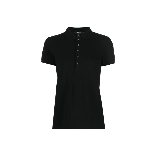 Ralph Lauren Purple Label Женское Поло Черного Цвета