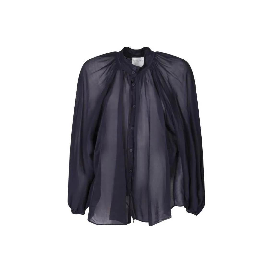 Forte Forte Gathered Cotton blend Blouse