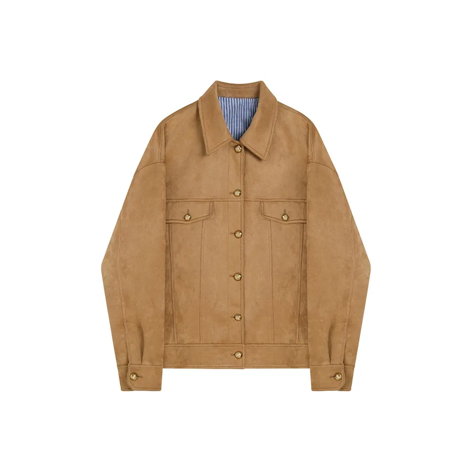 PAZZO Suede Jackets & Coats Women's