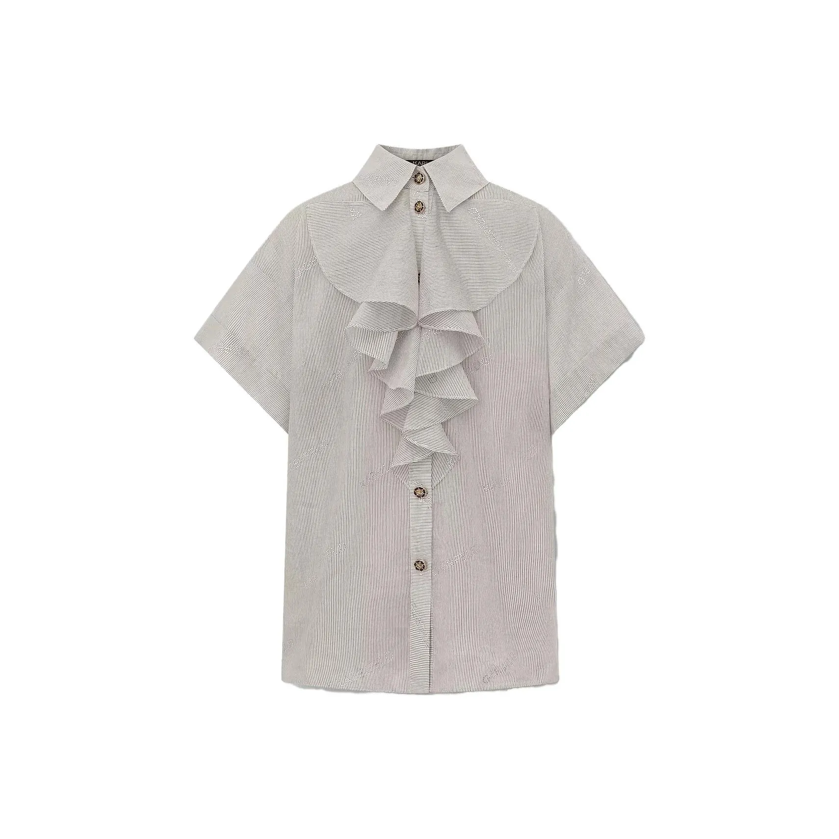 Karl Lagerfeld Рубашка Женская Серого цвета