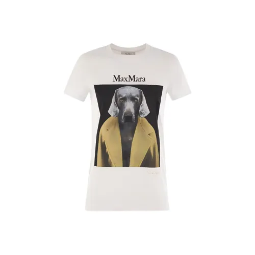 MaxMara Белые Женские Футболки