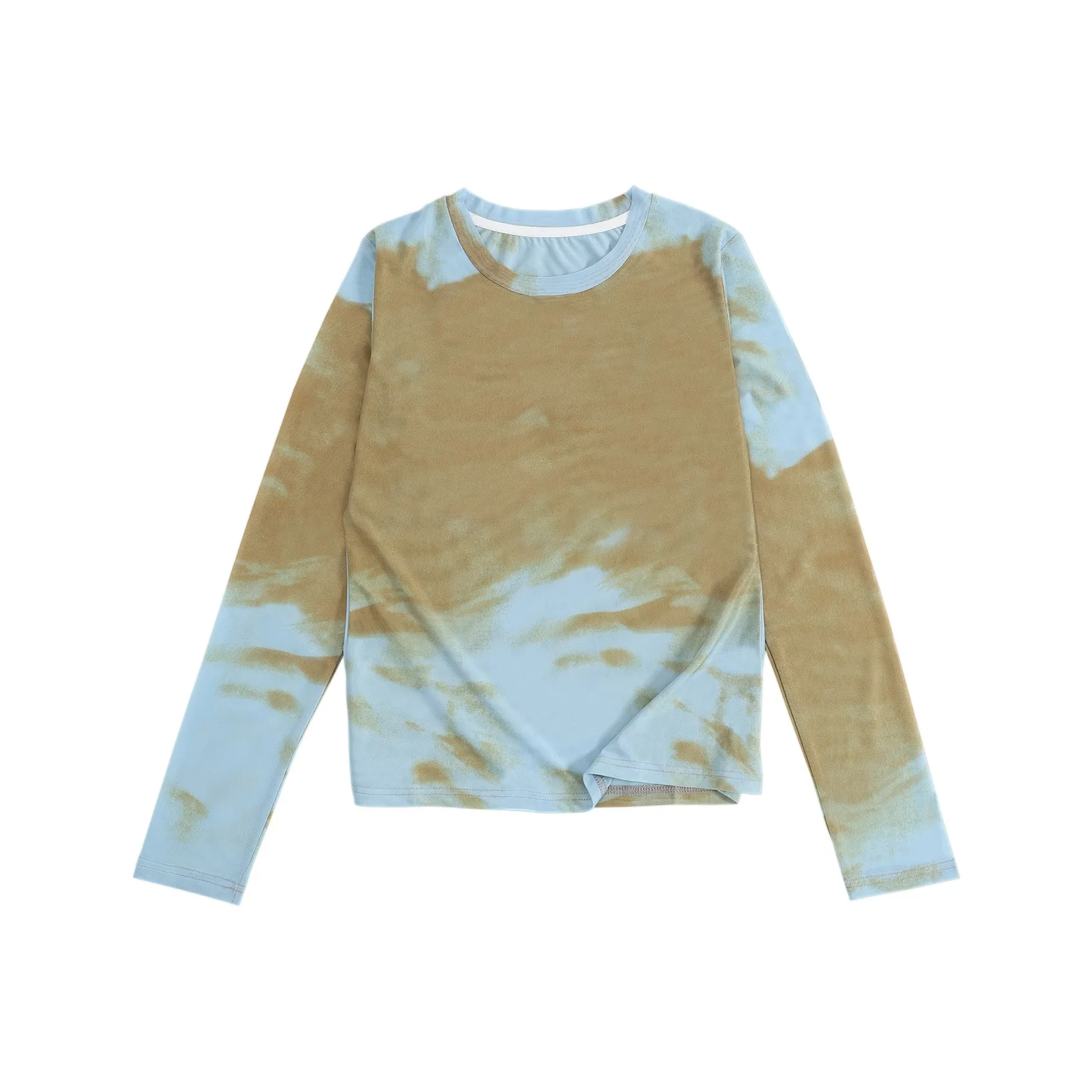 Труба для покупок из хлопка рубашка женская желтая синяя