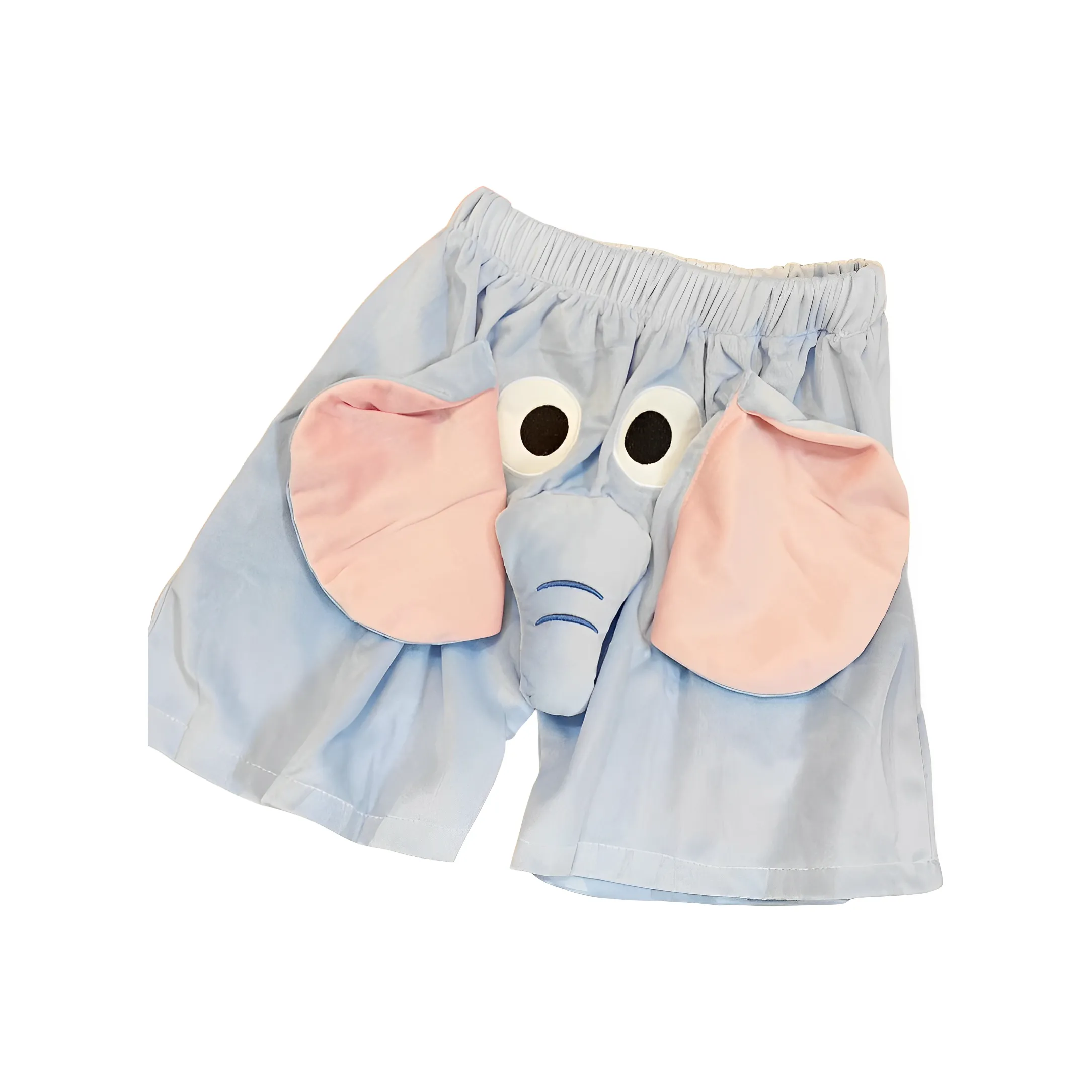 Soft fabric shorts with different prints