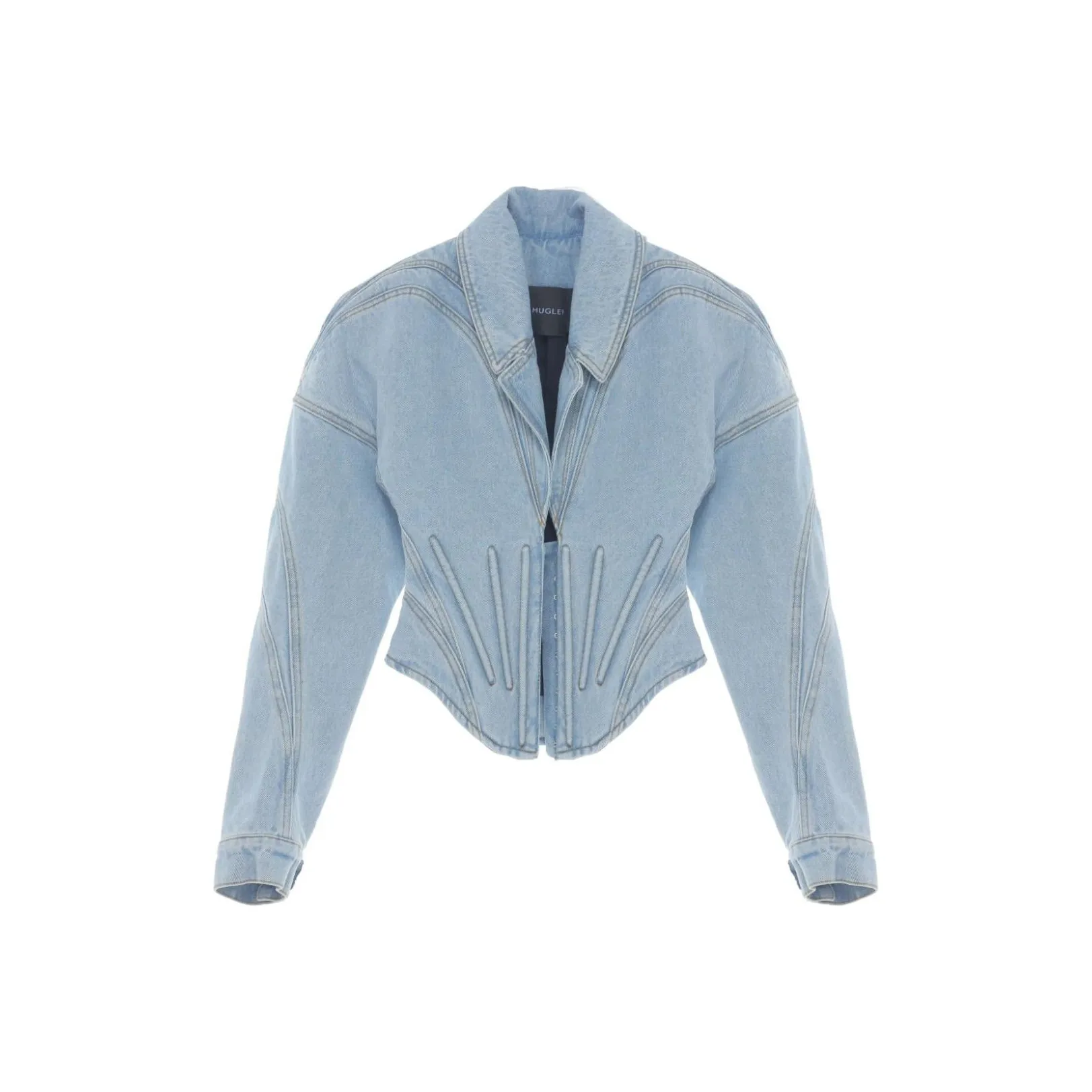 Mugler Corset style Denim Jacket