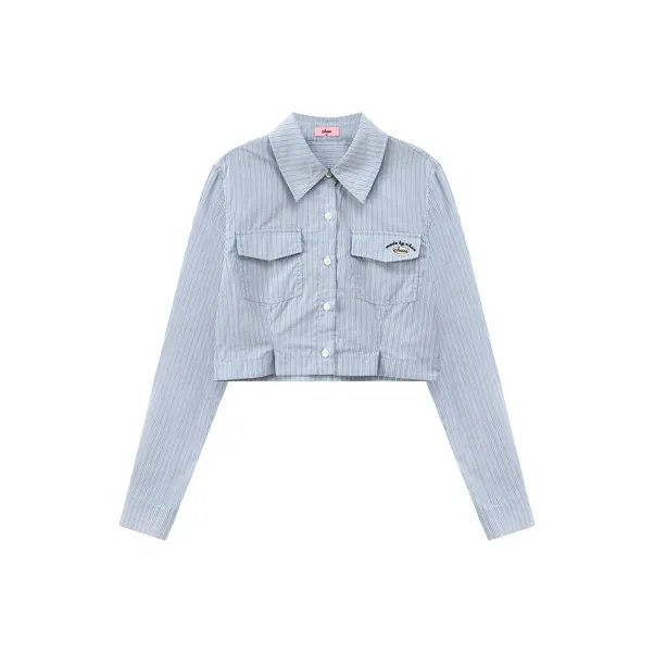 CHUU Длинный рукав рубашка женские