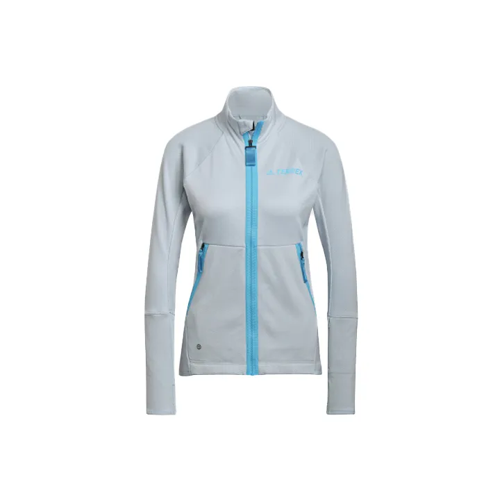 Adidas Куртка Женская Светло-Синяя