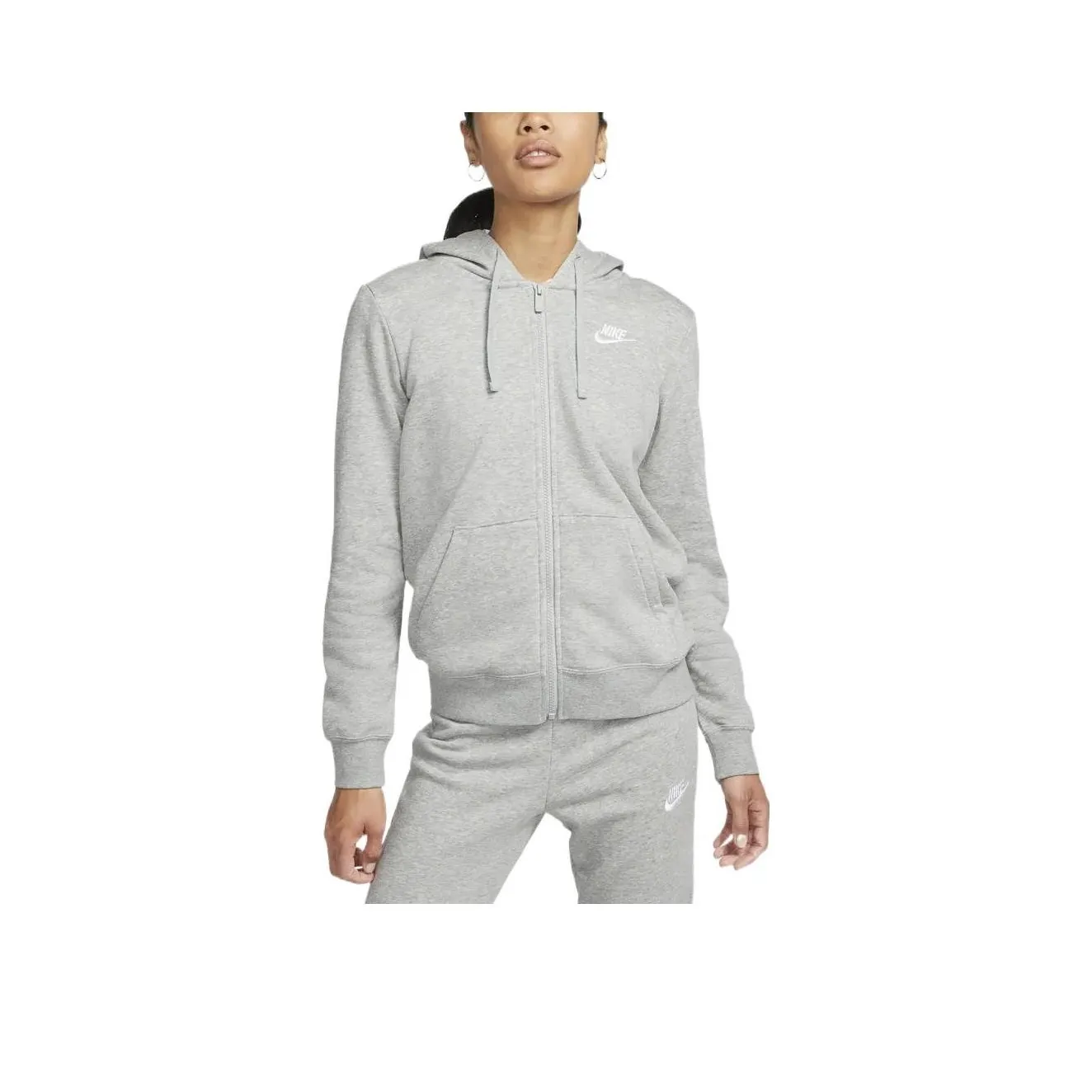 NIKE Серые Женские Свитшоты