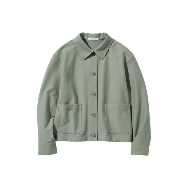 UNIQLO Куртки и Пальто Женские Травяной Зеленый