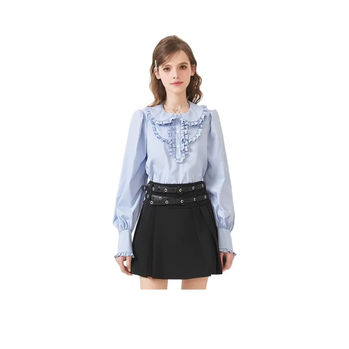 JORYAweekend Рубашка Женская Ледниково-Синий