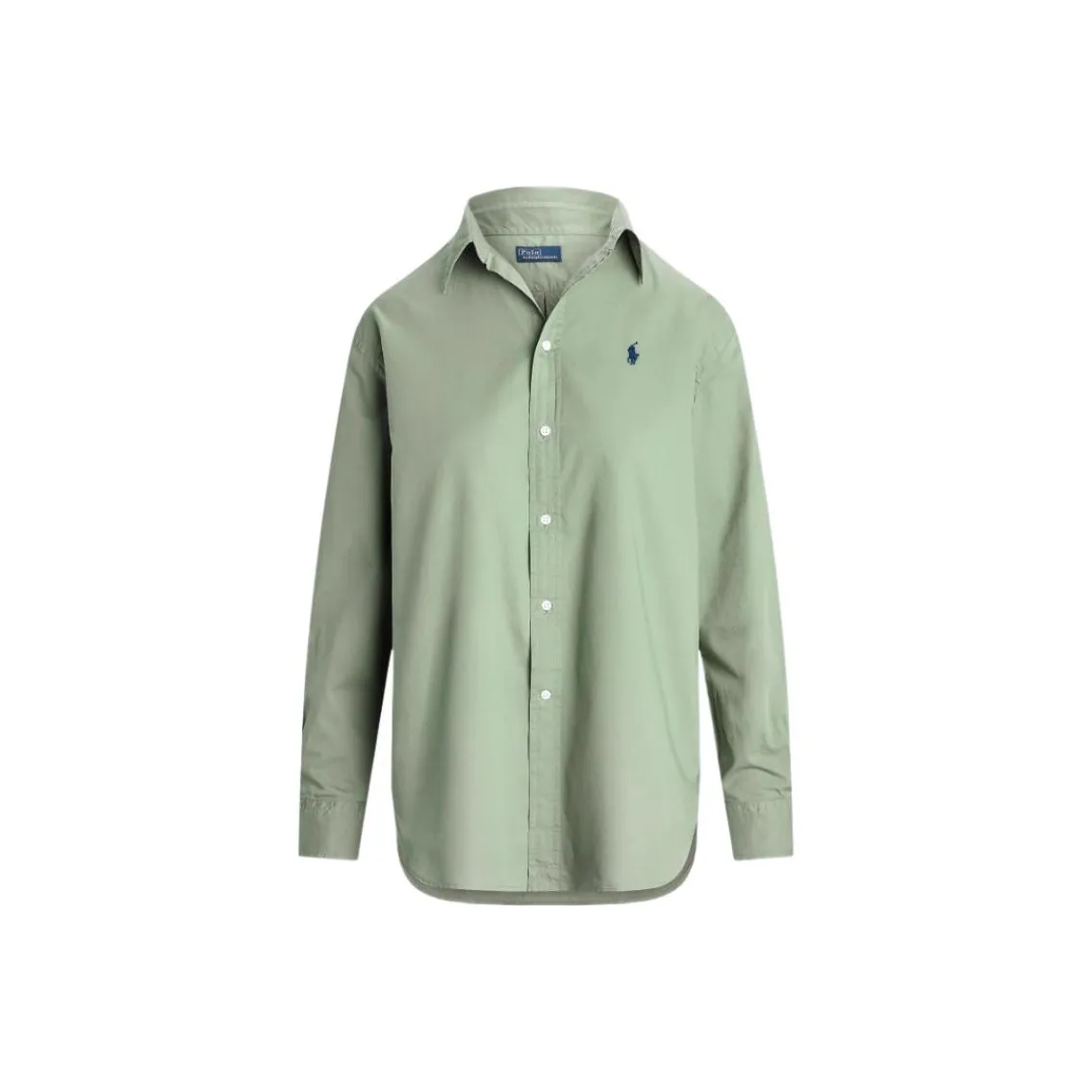 Polo Ralph Lauren SS24 Рубашка Женская Рабочая Одежда Зеленая