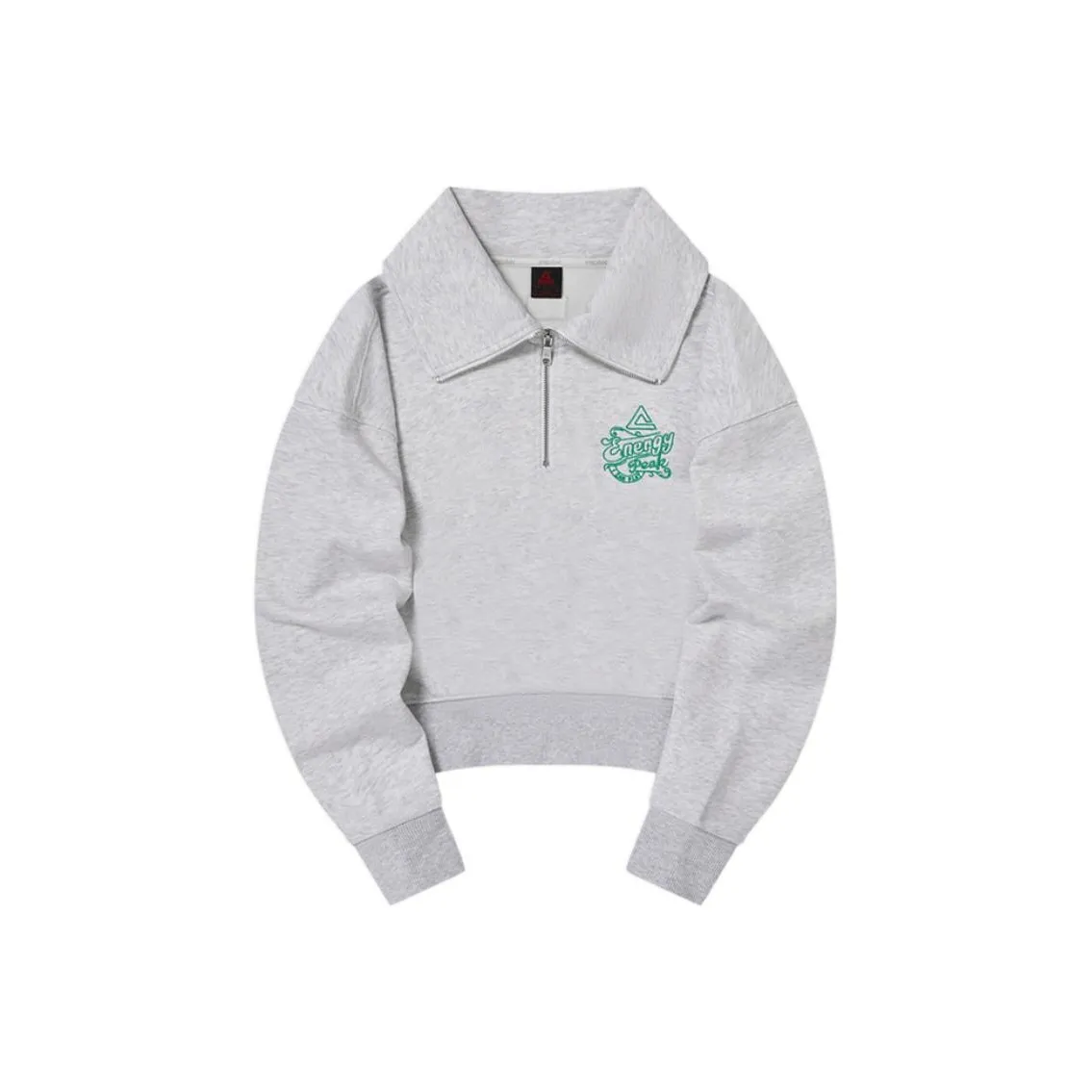 PEAK Sweatshirts Women's White Heather Gray