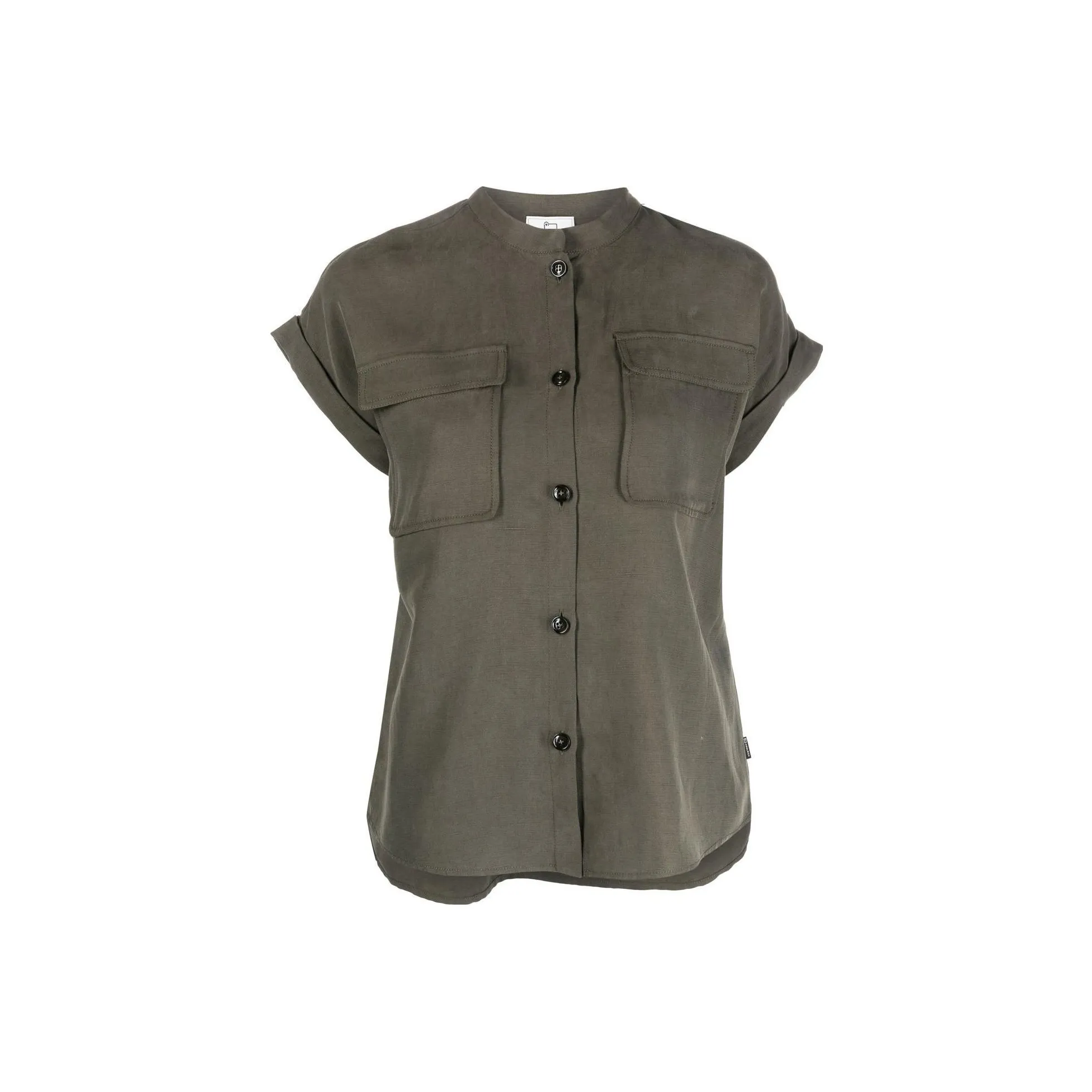 WOOLRICH Turn Up Cuff Buttoned Shirt