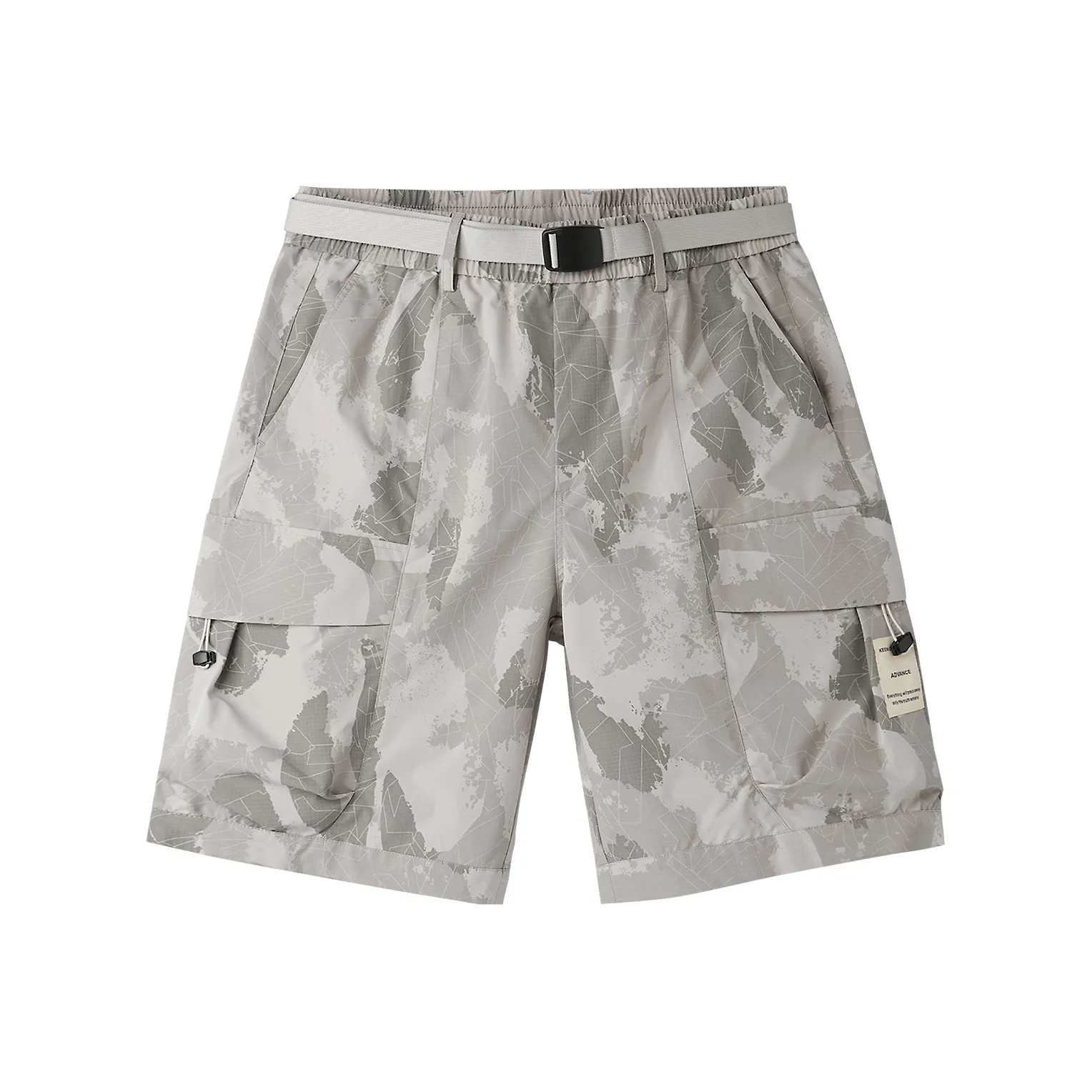 HLA Casual Shorts Men's Khaki Pattern 40
