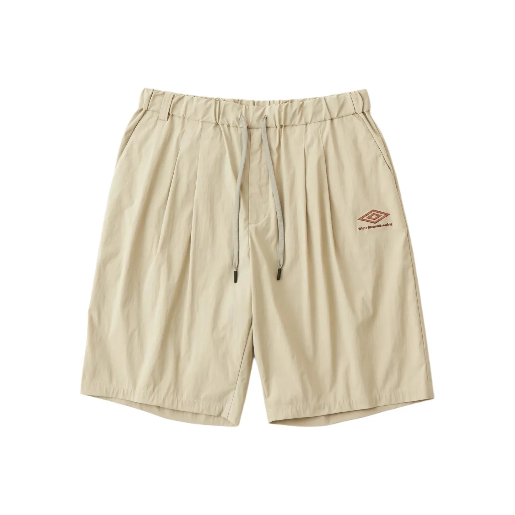 White Mountaineering x Umbro совместные повседневные шорты мужские бежевые