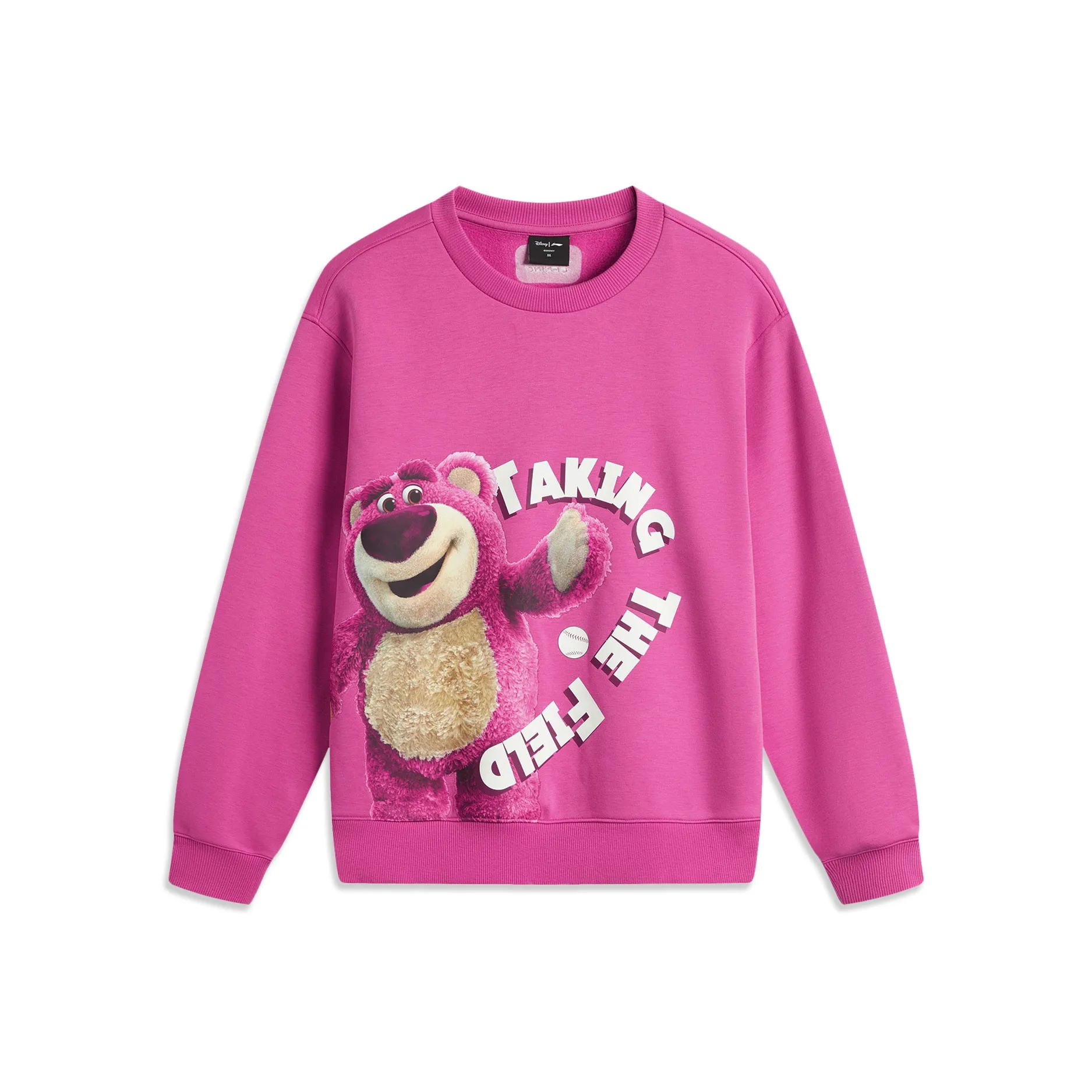 LiNing x Disney Толстовка Женская Розовая Фиолетовая