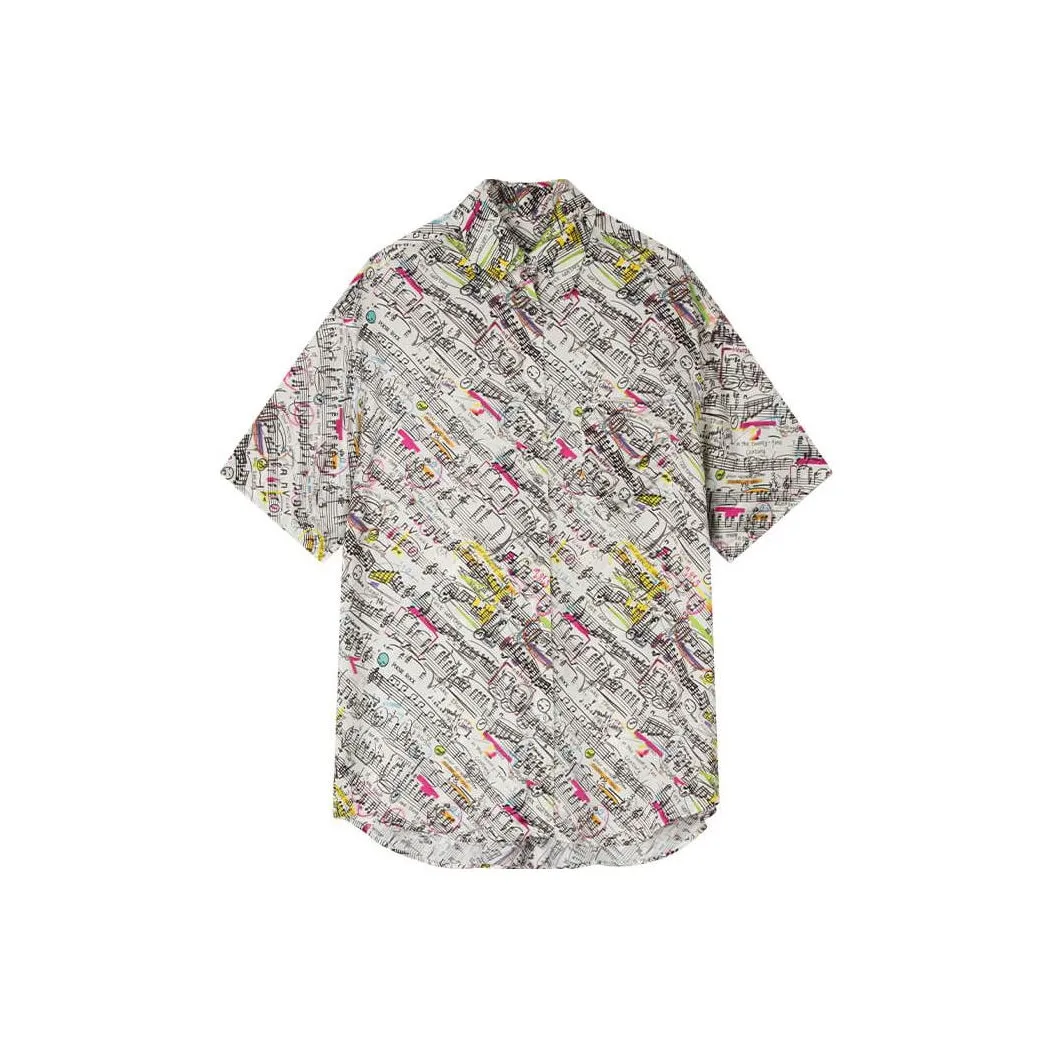 UOOYAA Rock Poets Series Shirts Women's Multicolor