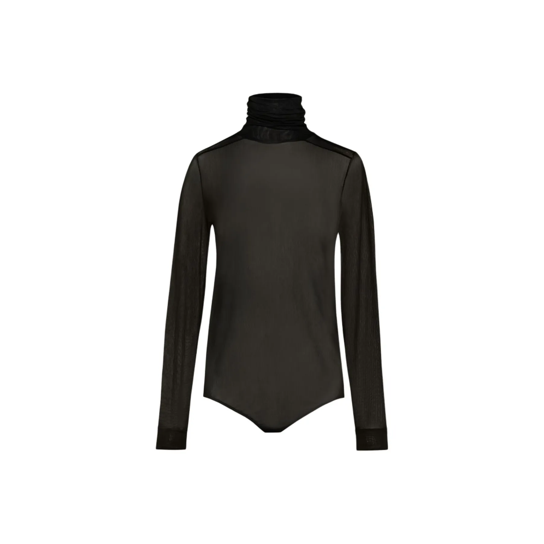 Maison Margiela Semi Sheer High Neck Top