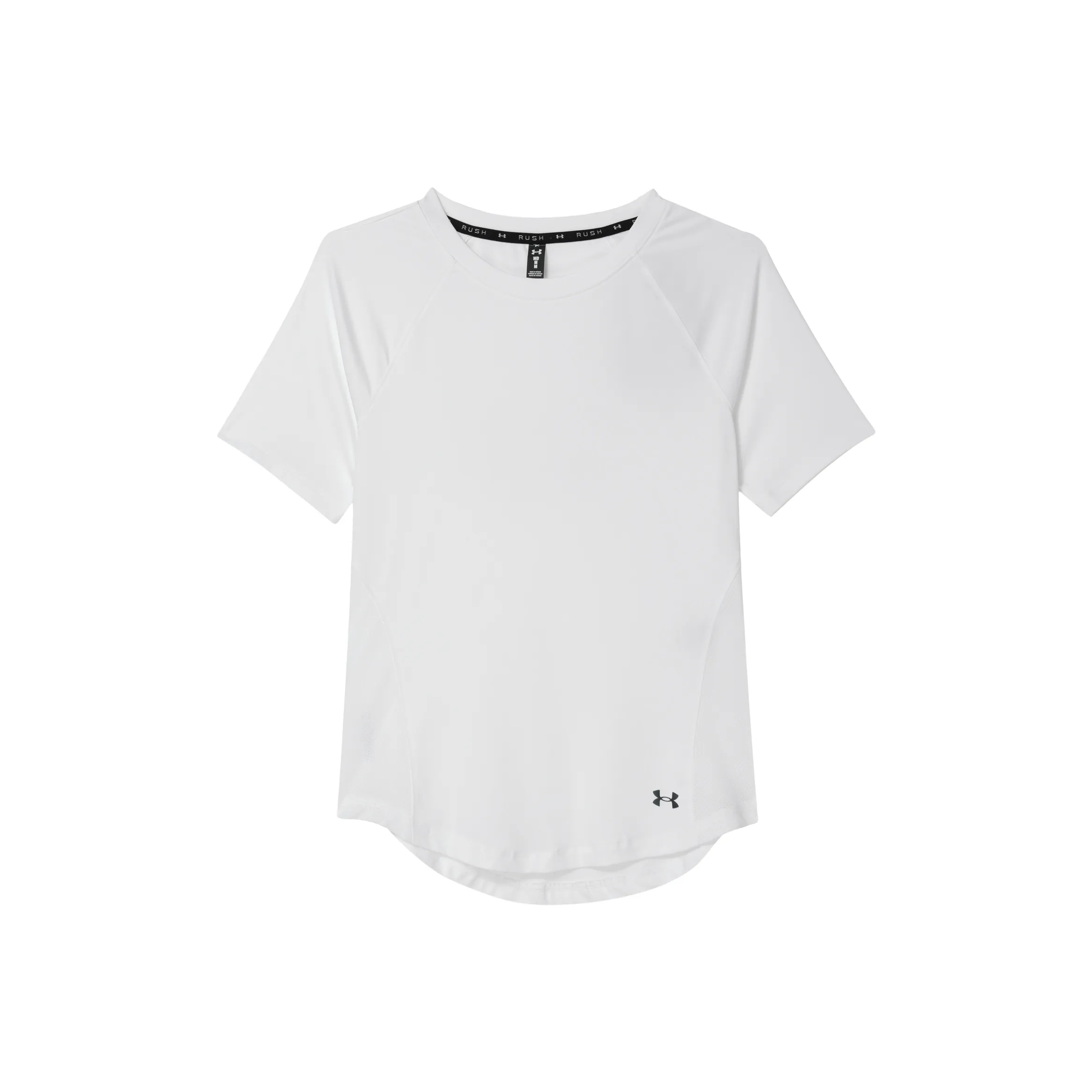 Under Armour Рукав реглан T-рубашка Женская Белая