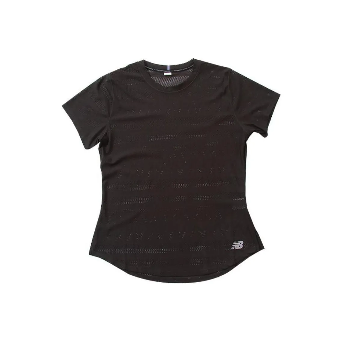 New Balance Short sleeved T Shirt Women's Black