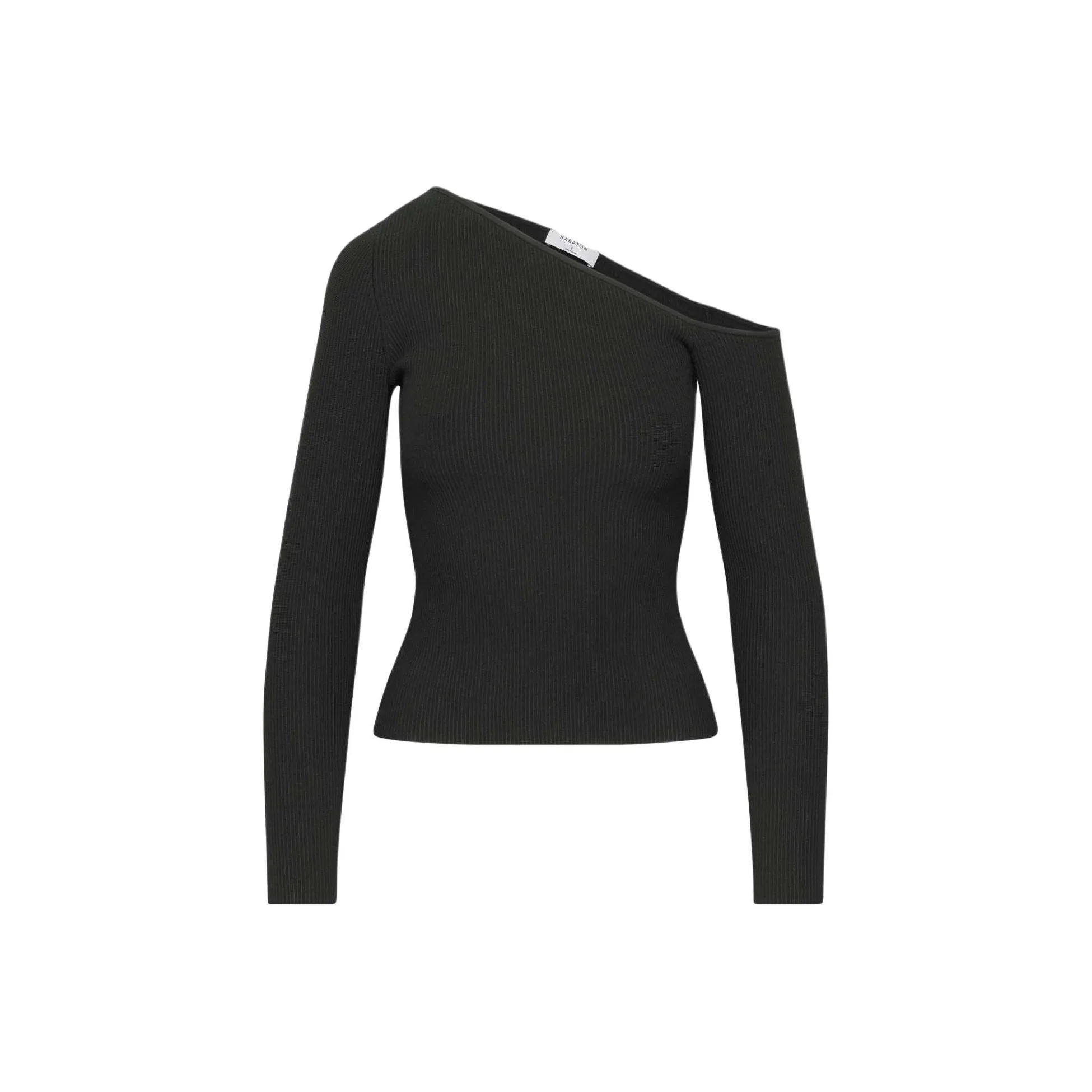 Aritzia FW24 BABATON Zone Свитер Трикотаж Женский Черный Черный