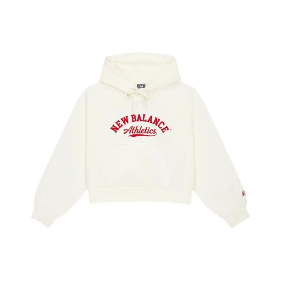 New Balance NB Толстовка Женская Белая