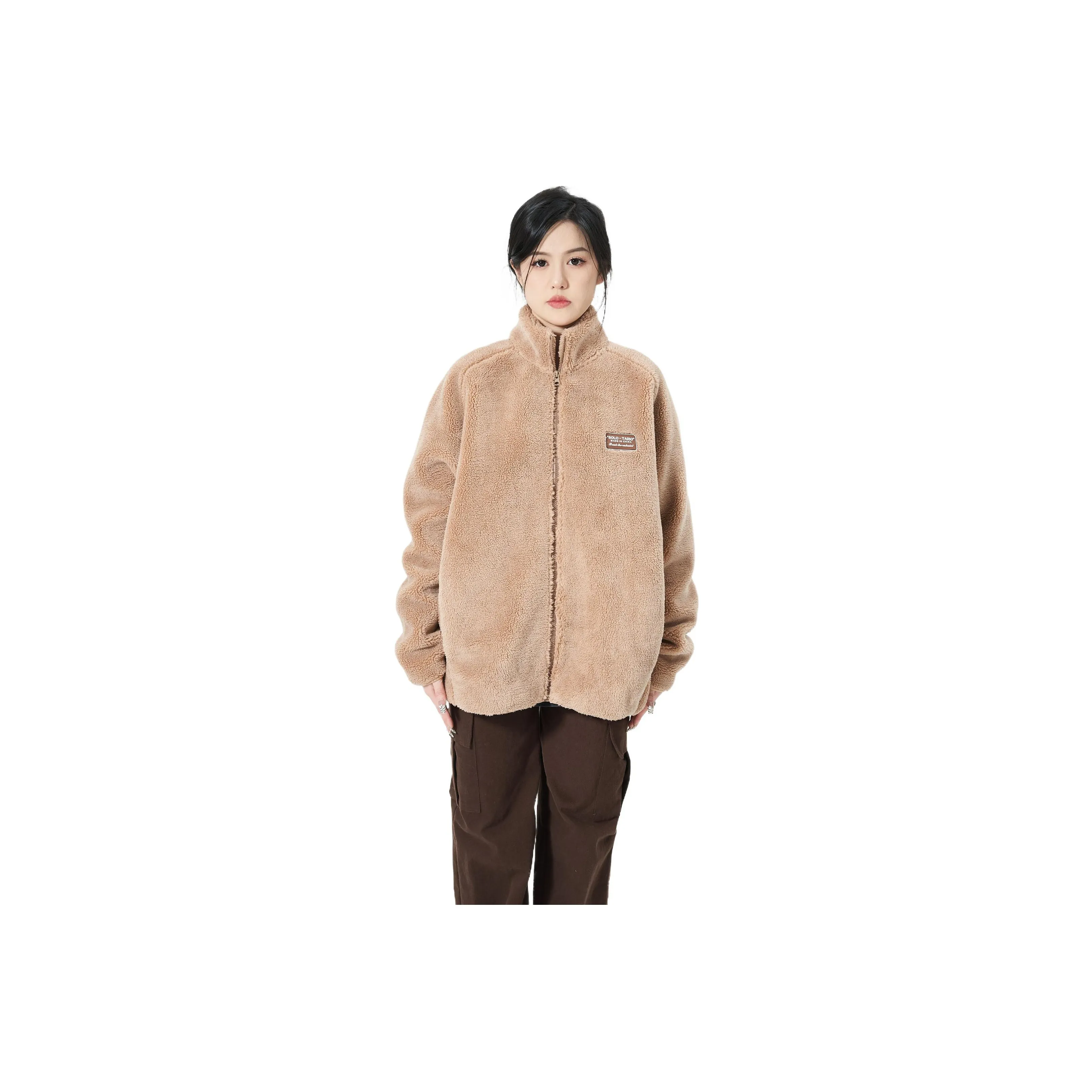 SOLOTARIO Jackets Coats Unisex Brown