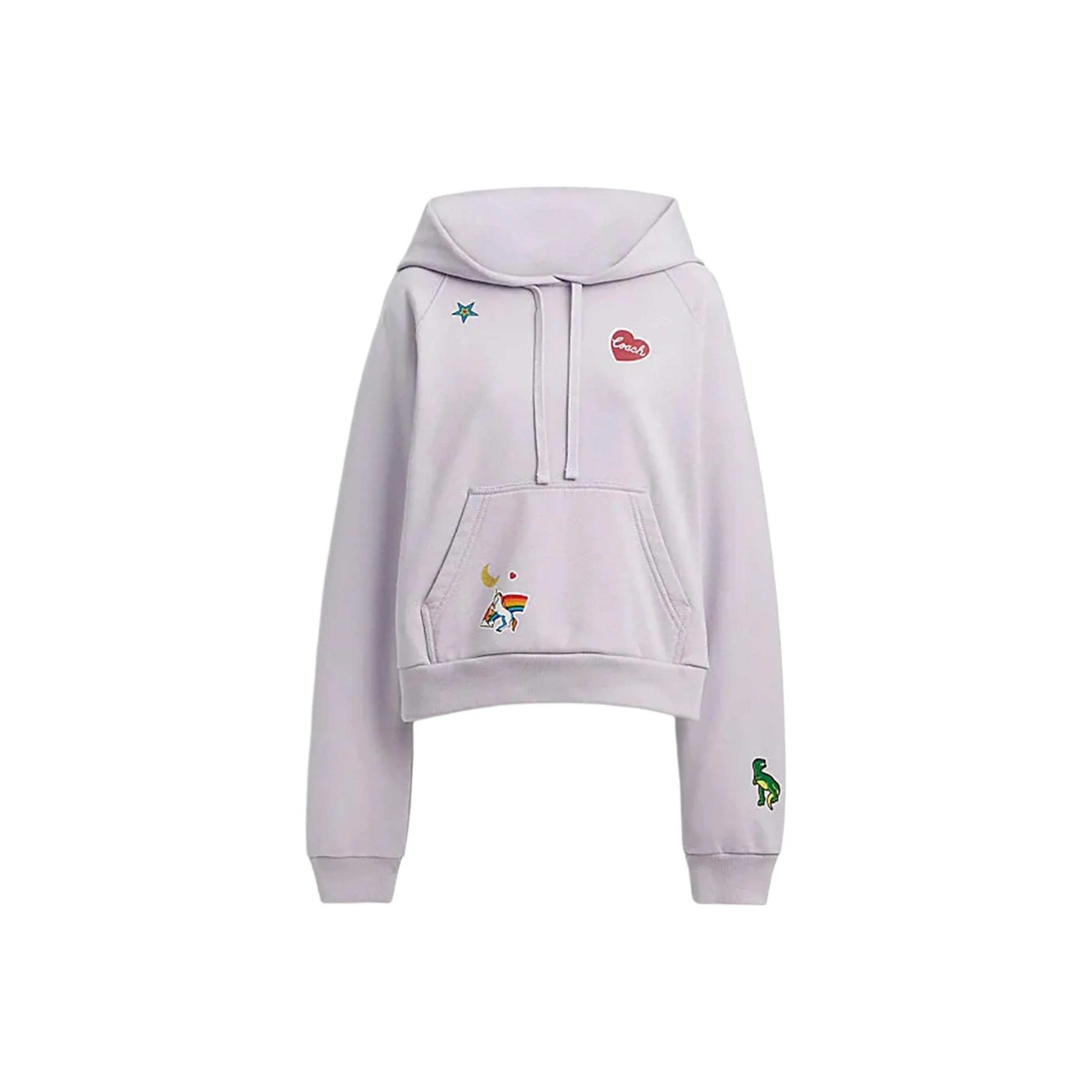 COACH SS24 Свитшот Женский Светло-фиолетовый