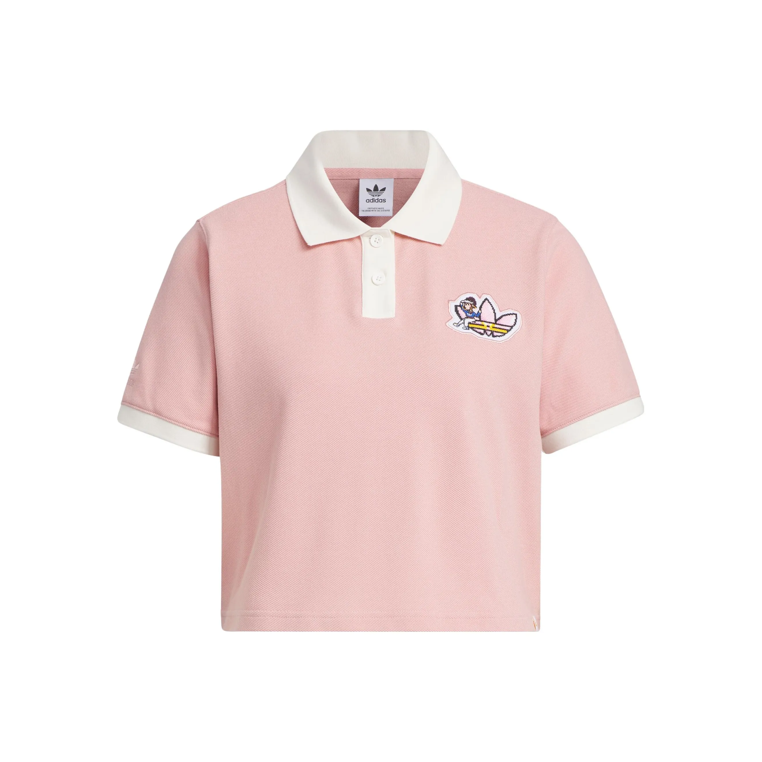 Adidas Originals Polo Shirt Women's Miracle Purple Pink