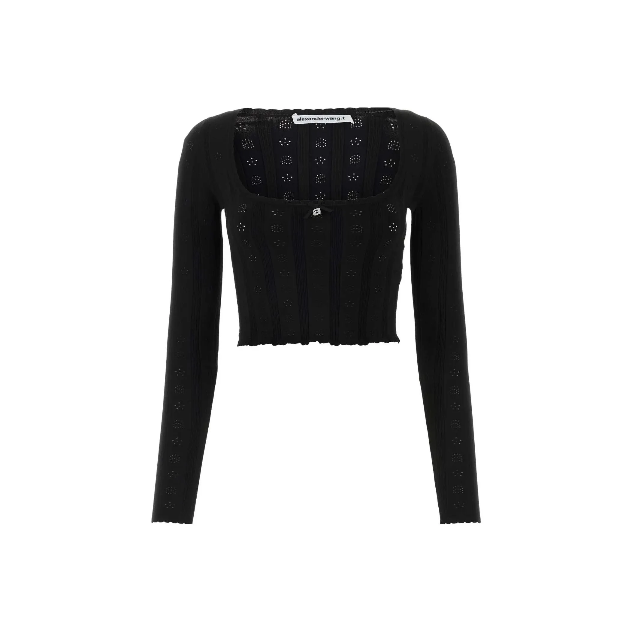 Alexander Wang Стандартная футболка женская черная