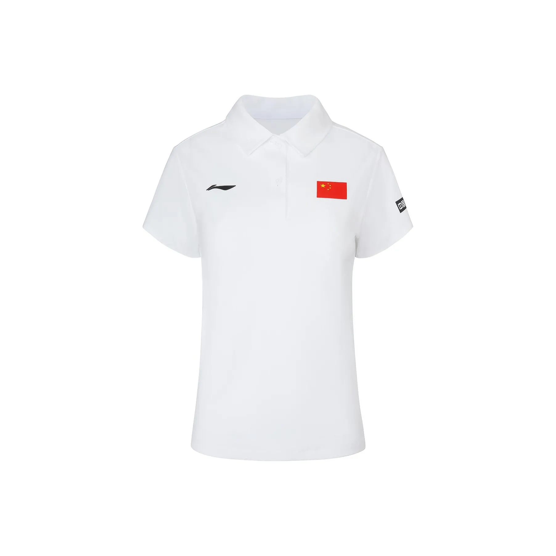 LINING Стандартный белый Женское Поло