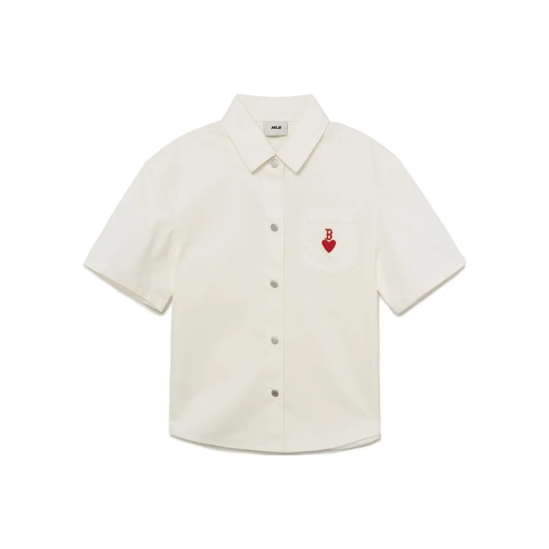 MLB Base Logo Shirts Women's Ecru