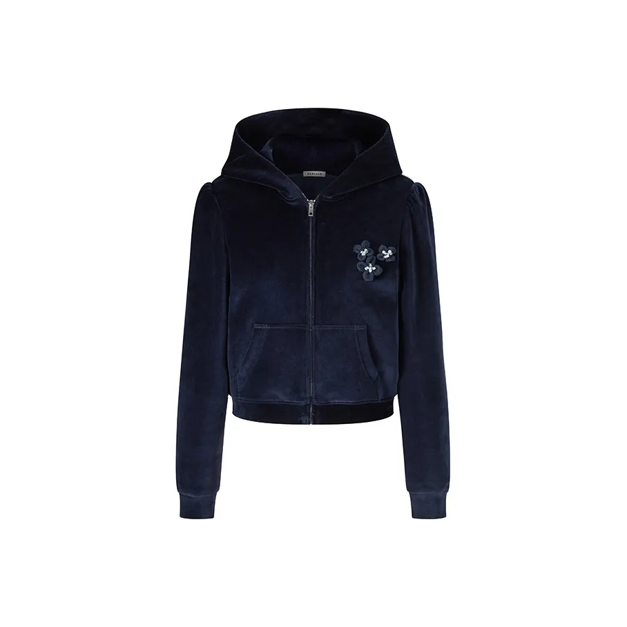 HERLIAN Толстовка Женская Темно-синяя