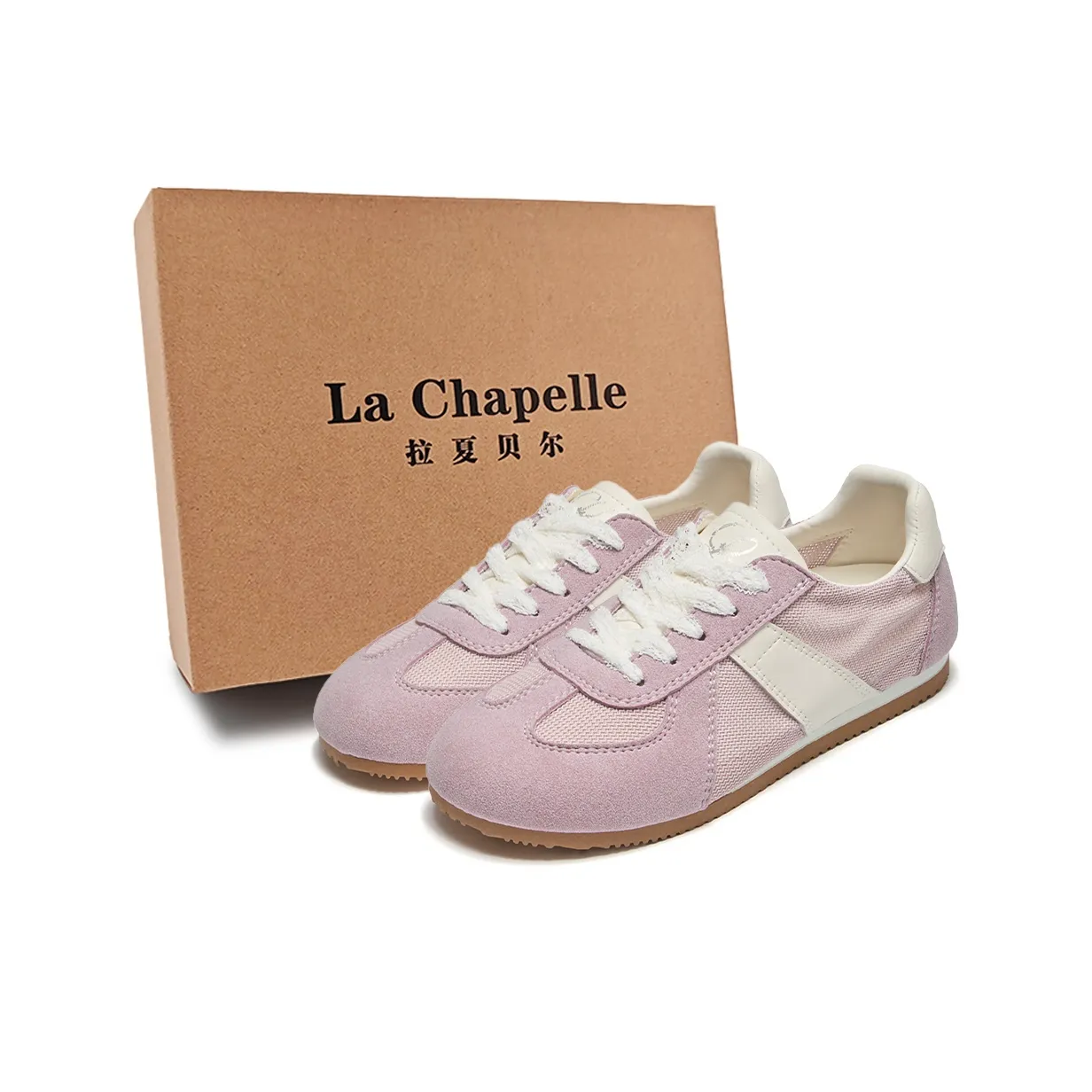 La Chapelle Casual Низкий Топ Вишневый Цветок Розовый Женский