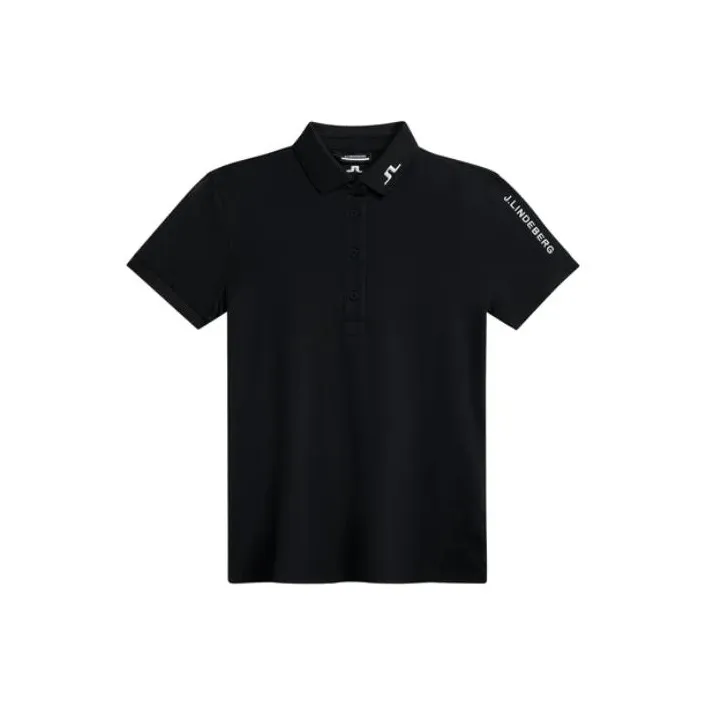 J.Lindeberg Tour Tech Golf Polo Shirt Women's Black
