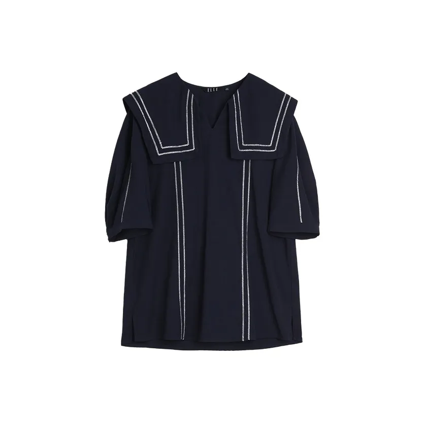 Elle Темно-синие Женские Рубашки