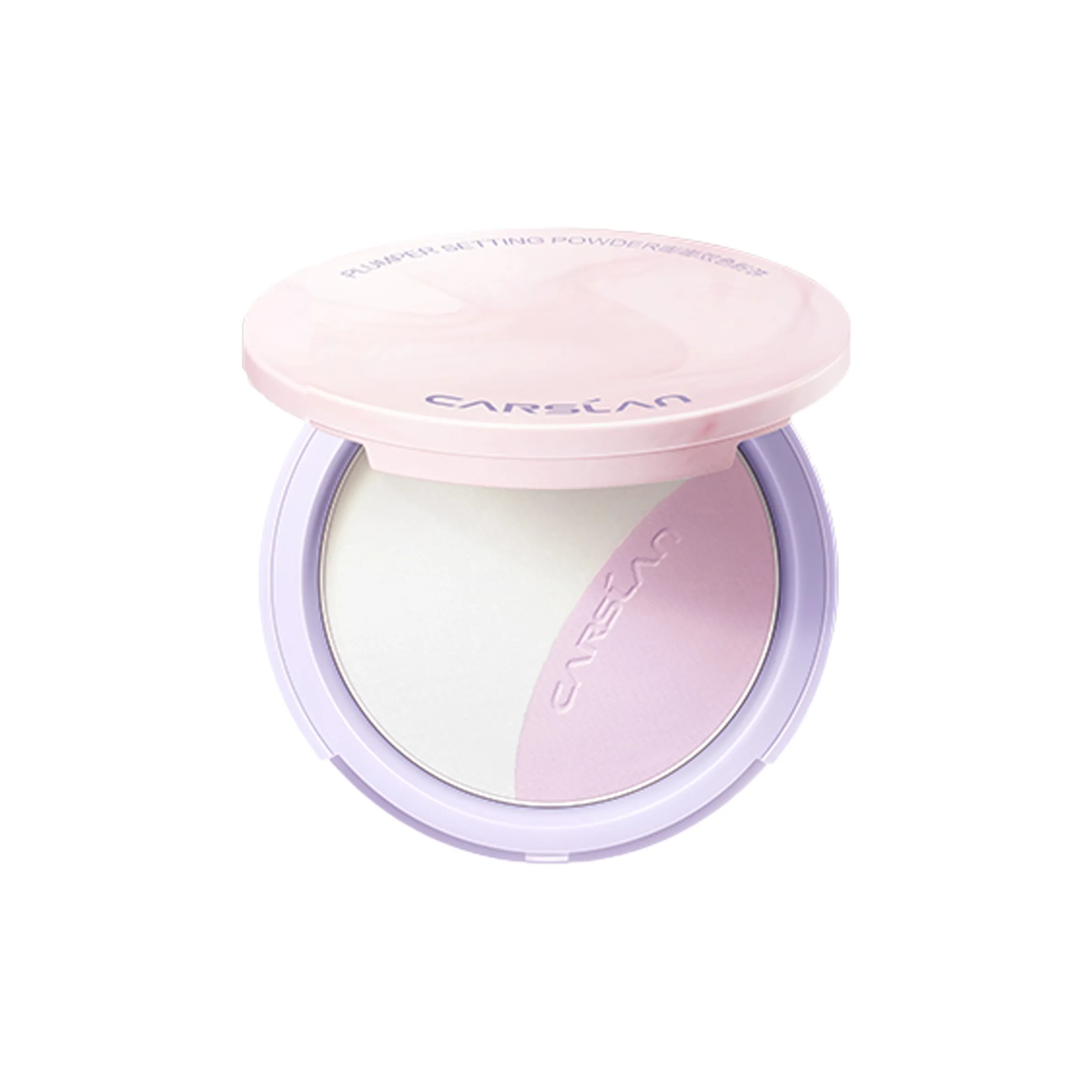 Carslan Pompompurin Двухтонная пудра Oil Control Осветляющий тон кожи Фиксирующая 9г