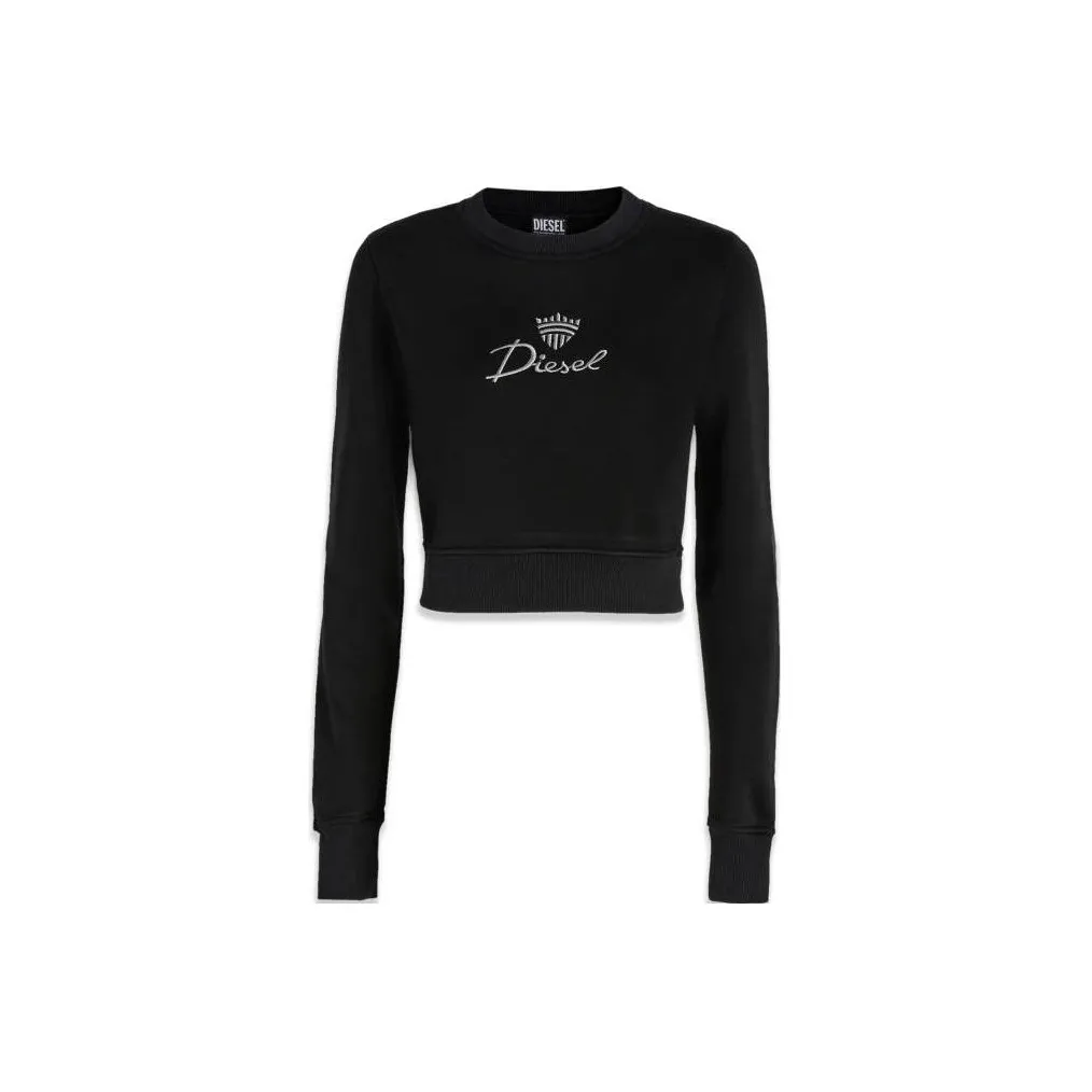 DIESEL Черные Женские Свитшоты