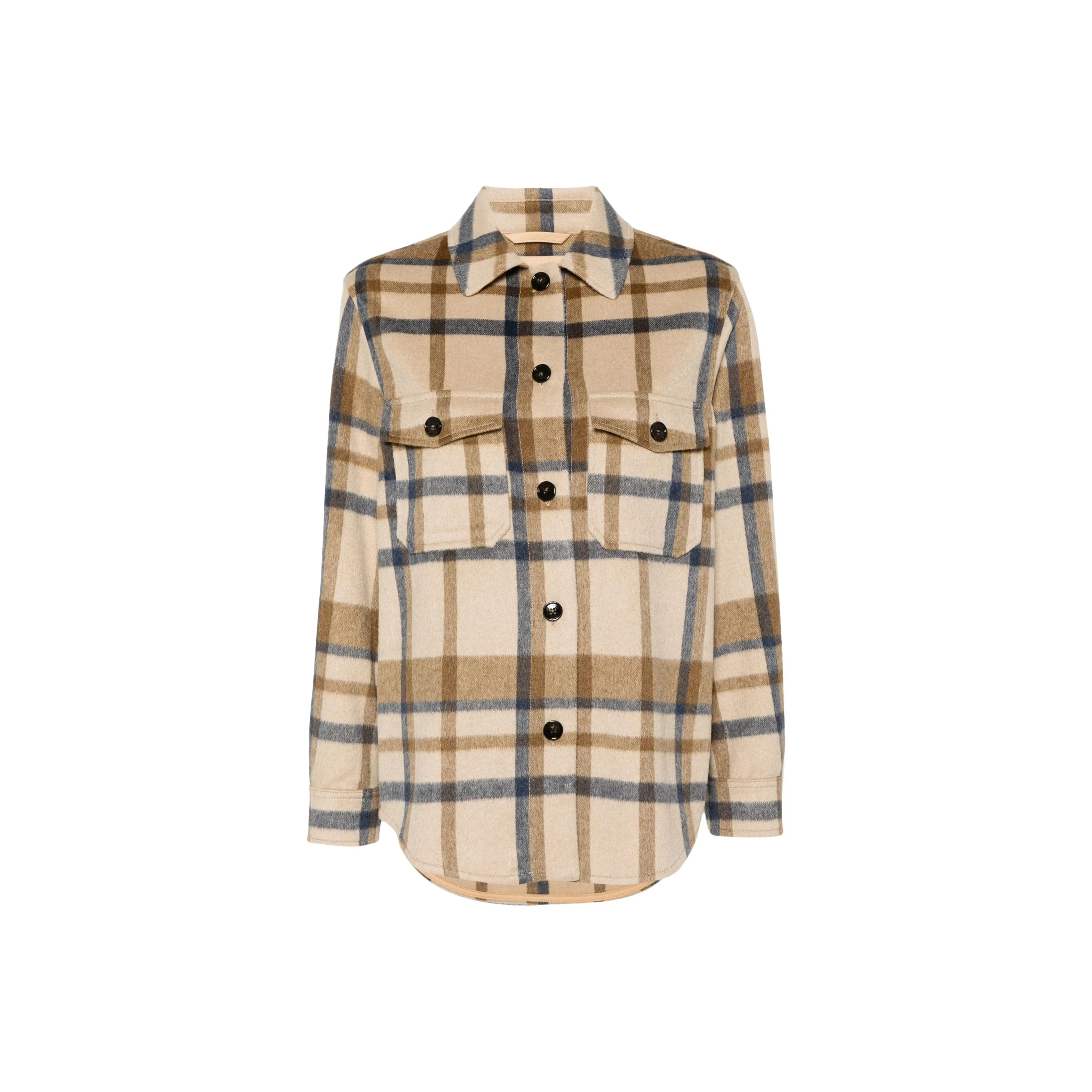 WOOLRICH SS24 Рубашка Женская Бежевая