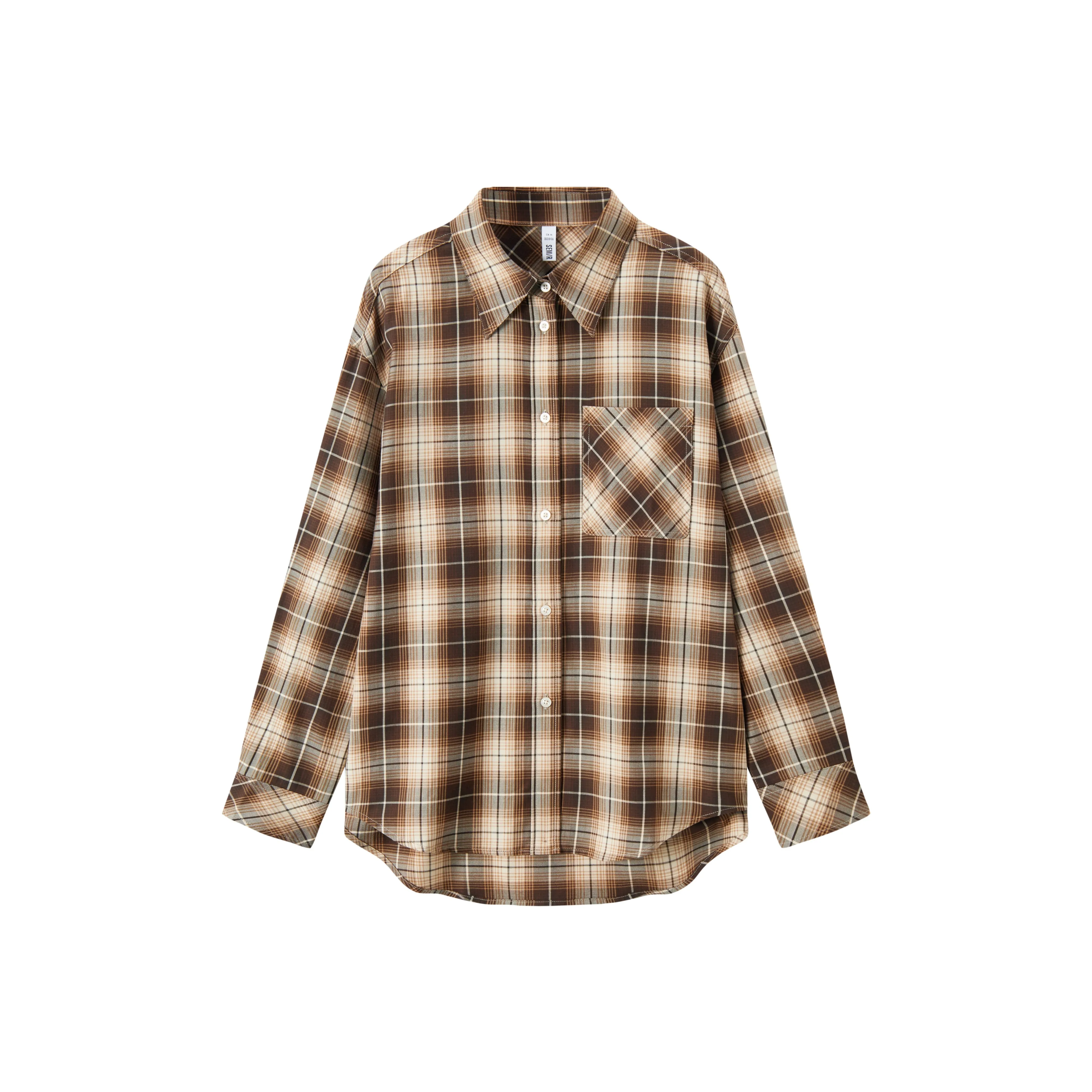 SEM R TREASURE совместная бренд Длинный рукав Рубашка Женская