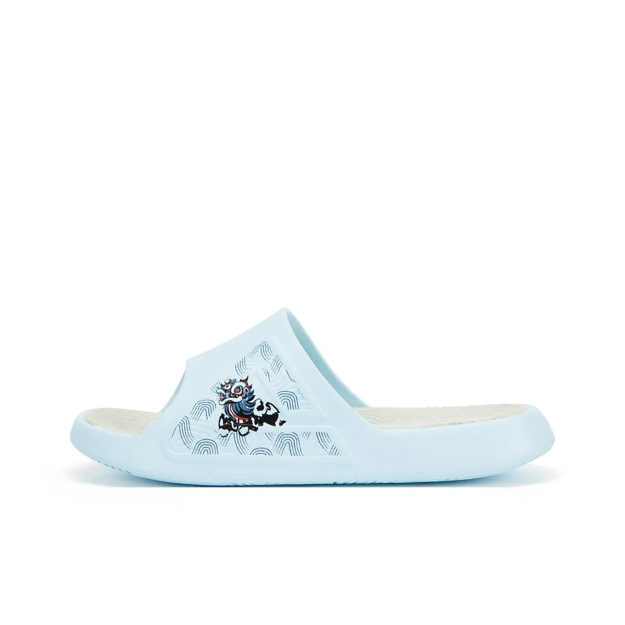 PEAK Tai Ji1.0 EVA Graffiti Slip Resistant Odor Resistant Abrasion Resistant Slide Slippers Unisex