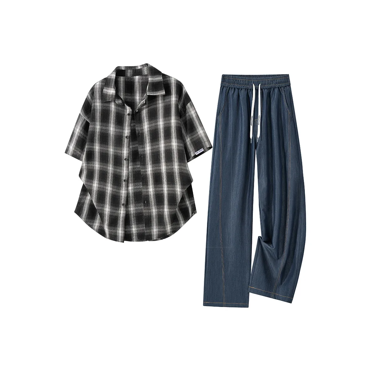 FAKE VINTAGE Рубашка Комплект Унисекс