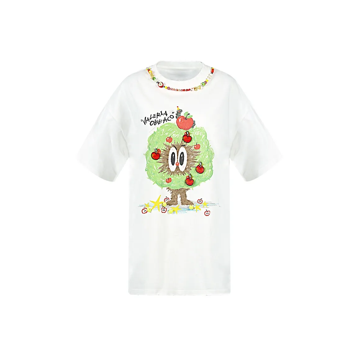 Valeria Obbaco T Shirts Women's White
