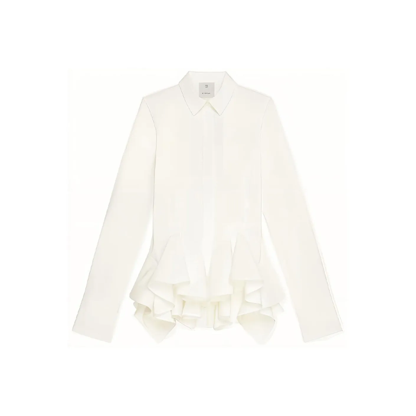 Givenchy Flounces Poplin Shirt