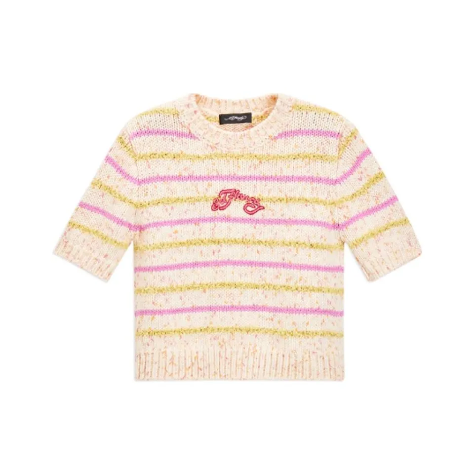 Ed Hardy Слоновая кость Женские Футболки